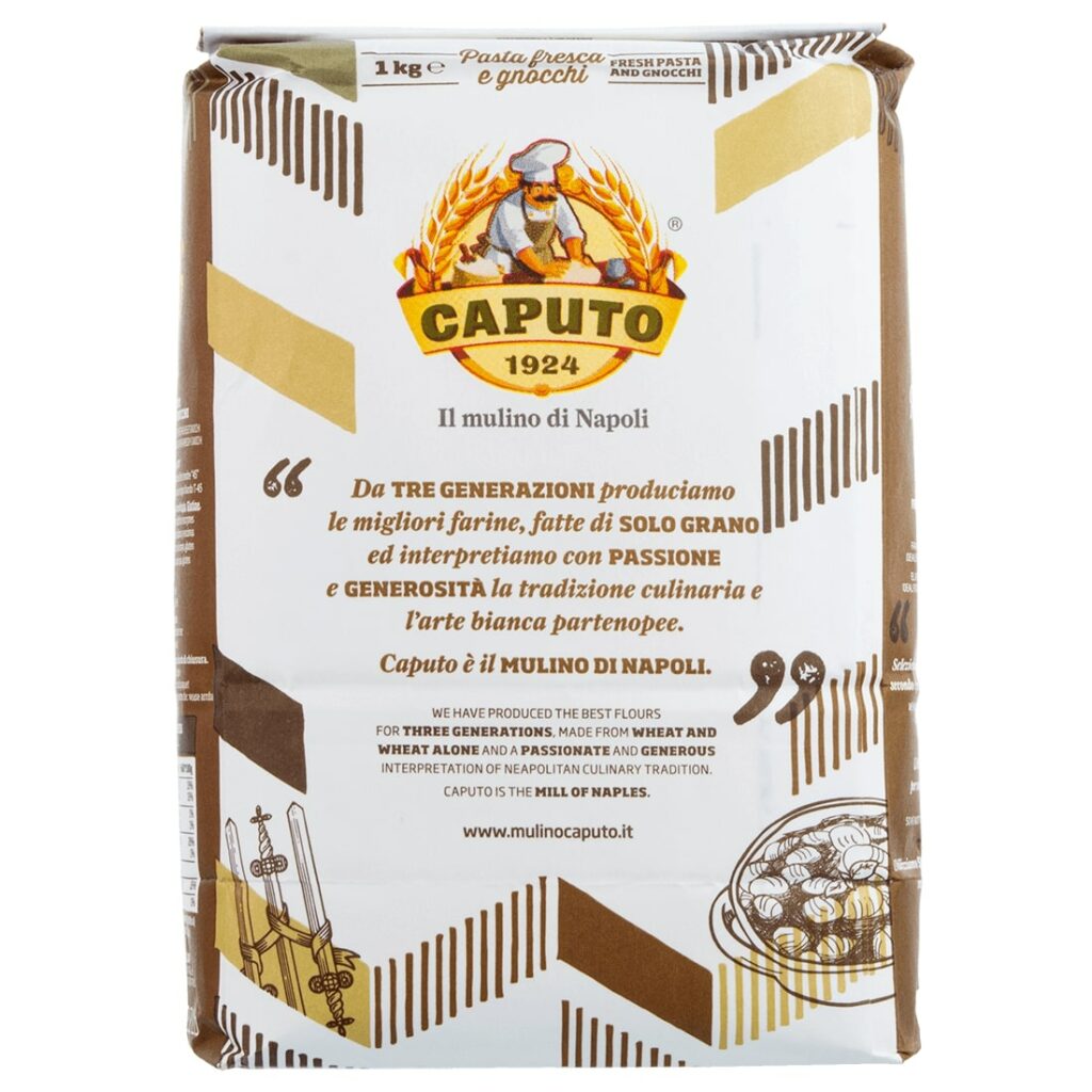 Fresh Pasta Flour And Caputo Gnocchi 1 Kg - Our Flavors